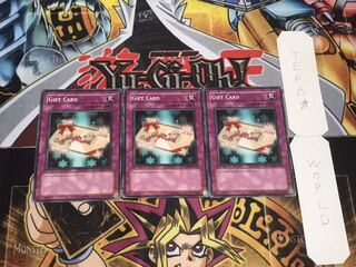 英語版 ギフトカード ノーマル 3枚セット