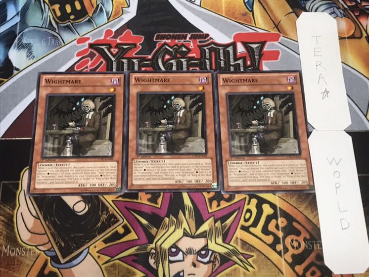 英語版 ワイトメア ノーマル 3枚セット