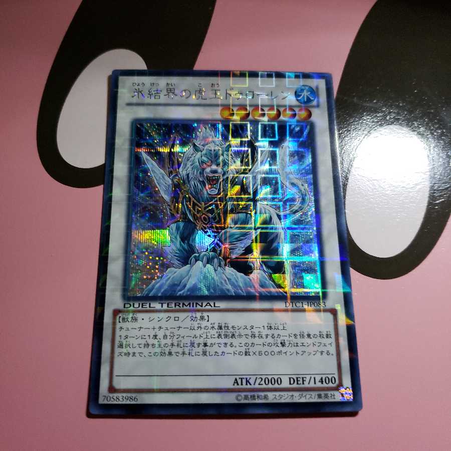 氷結界の虎王ドゥローレン　DTC1シークレットレアプレイ用