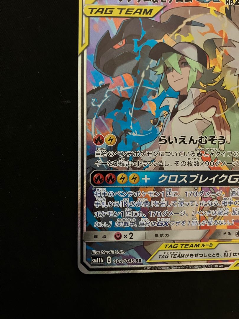 レシラム&ゼクロムGX SR 064/049