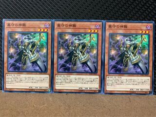 【ぽぽたん】遊戯王 7669 墓守の神職 3枚 ノーマル