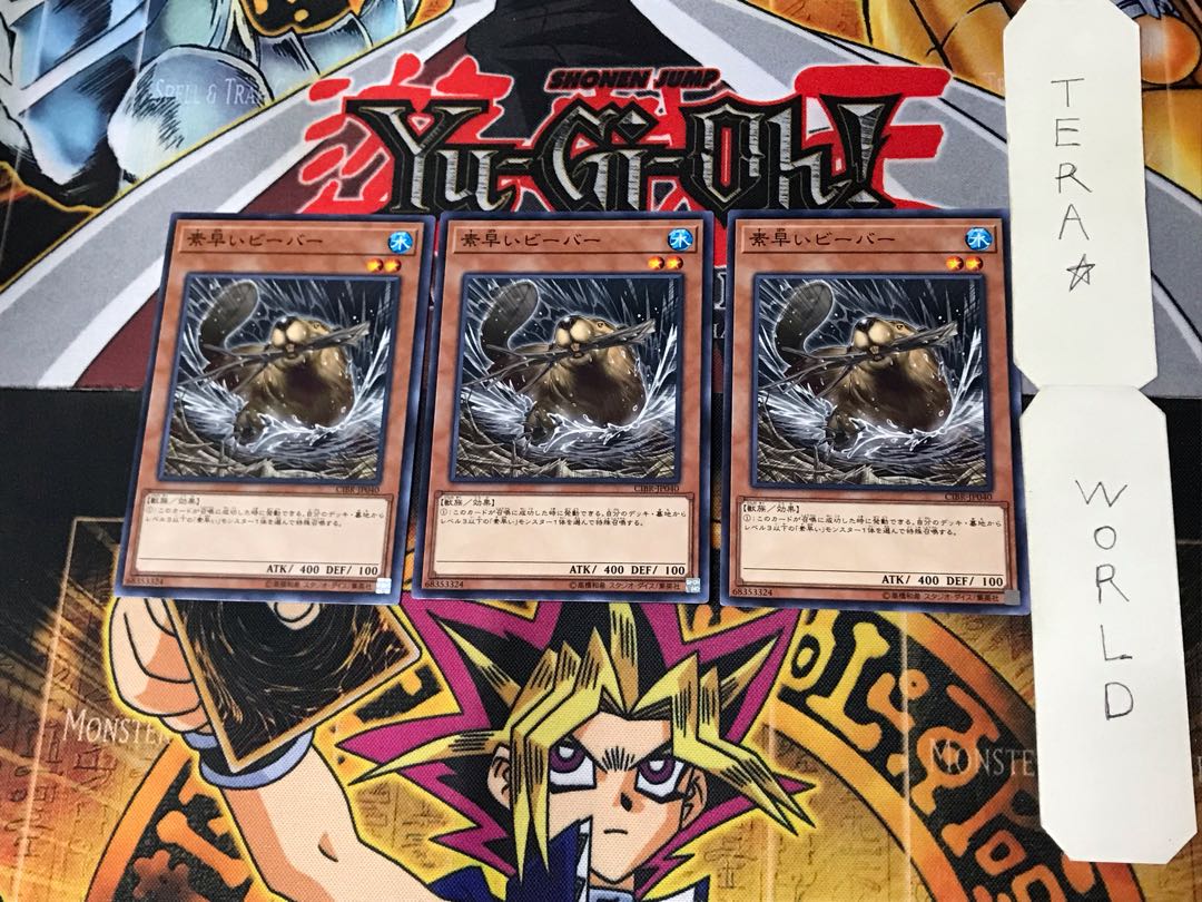 素早いビーバー 4 ノーマル 3枚セット てら