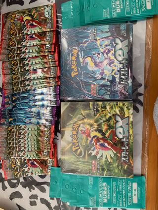 ポケモンカードゲーム　スカーレットexバイオレットex 2BOX シュリンク付き　新品未開封など