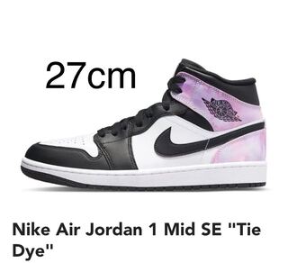 Nike Air Jordan 1 Mid SE "Tie Dye" 27cm 27cm