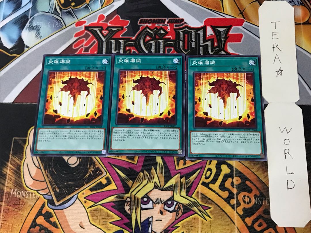 Birth of the Prominence Flame LIOV 3 Normal Set of 3 Tera