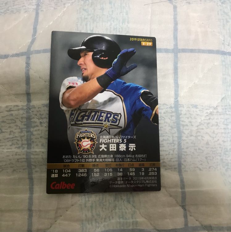 Professional Baseball Chips - Taiji Ota