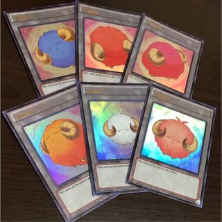 カードケース付き】遊戯王 英語版 羊トークン ウル 6種 フルコンプ