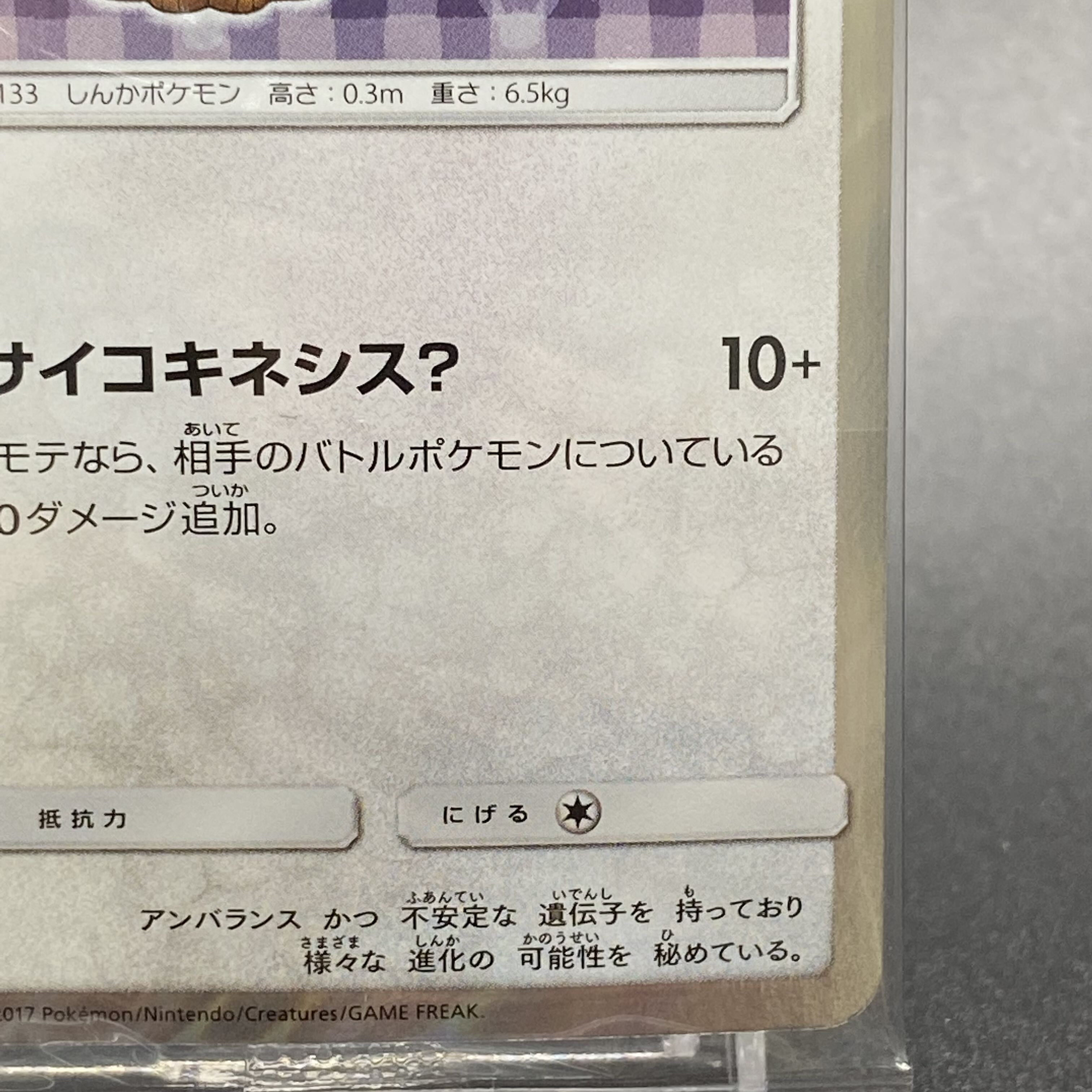 Eevee PROMO 140/SM-P in poncho