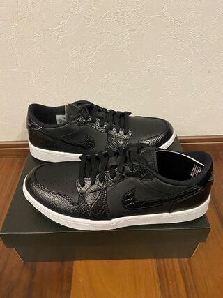 Nike Air Jordan 1 Low Golf "Black Crocodile Skin" 27.5cm