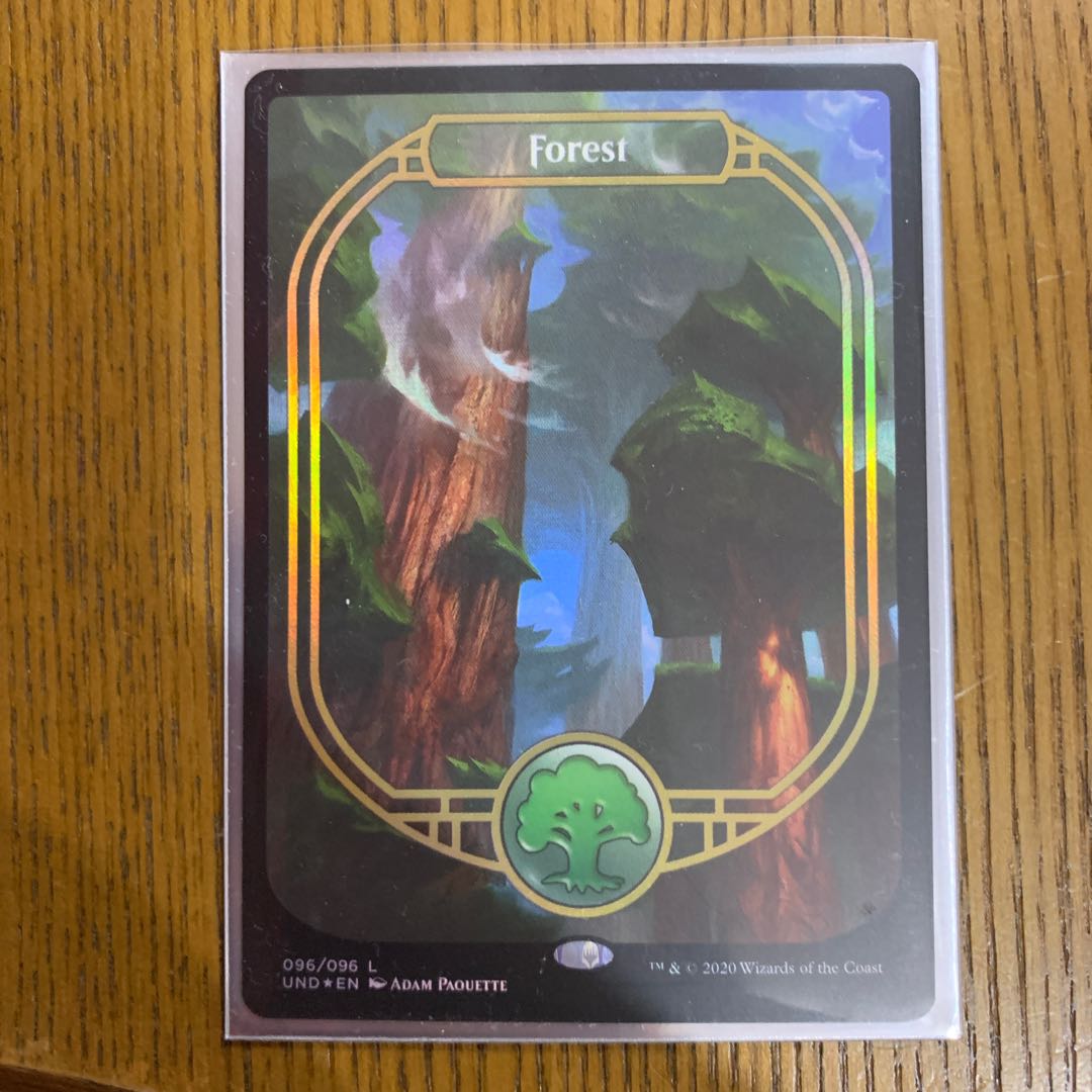 UNSANCTIONED 土地 foil 森 forest 1枚の通販 CARD SHOP K.K 