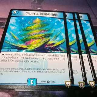 ブレイン珊瑚の仙樹　４枚　アカマル