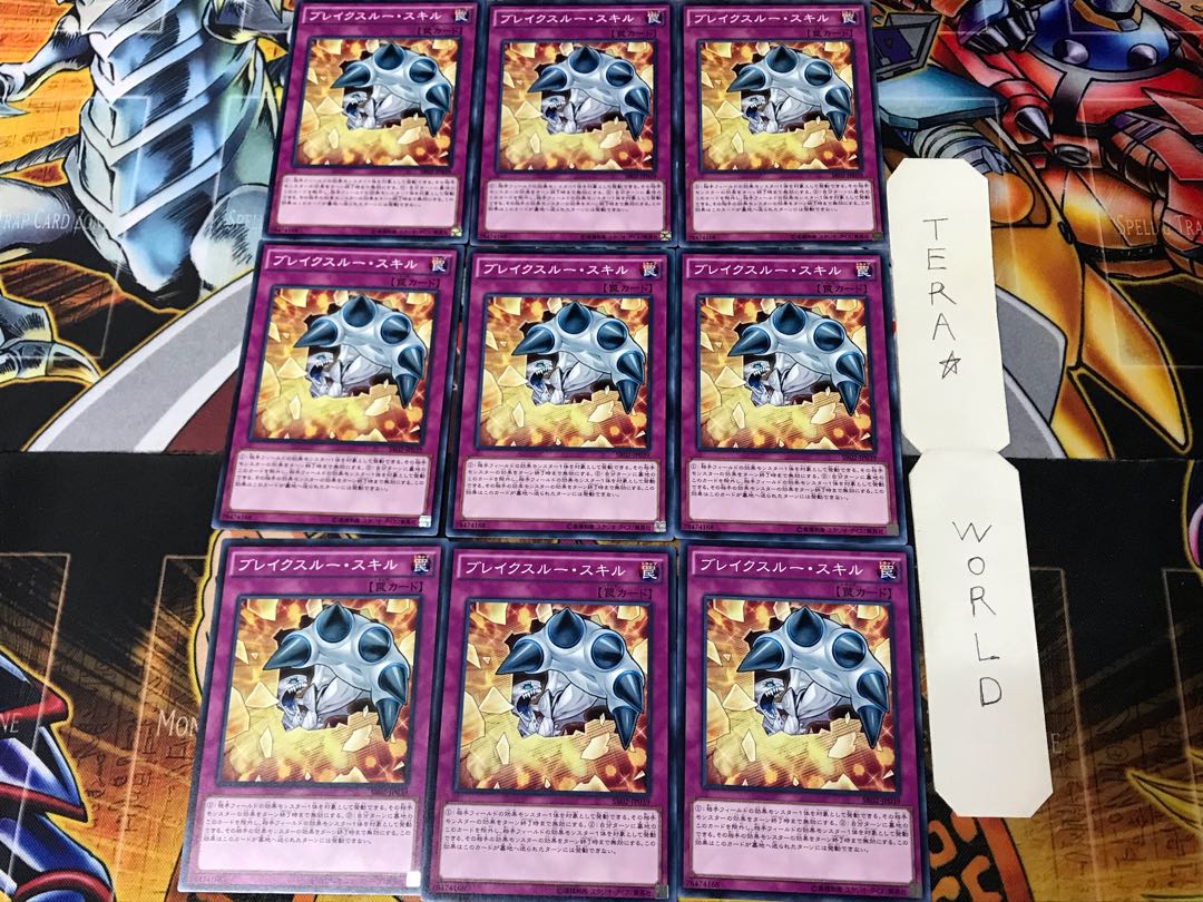 Breakthrough Skill SR02 3 Normal, set of 9 Tera.