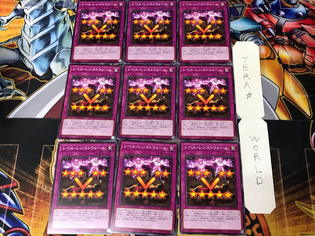 Level Resist Wall 21PP 2 Normal, set of 9 Tera.