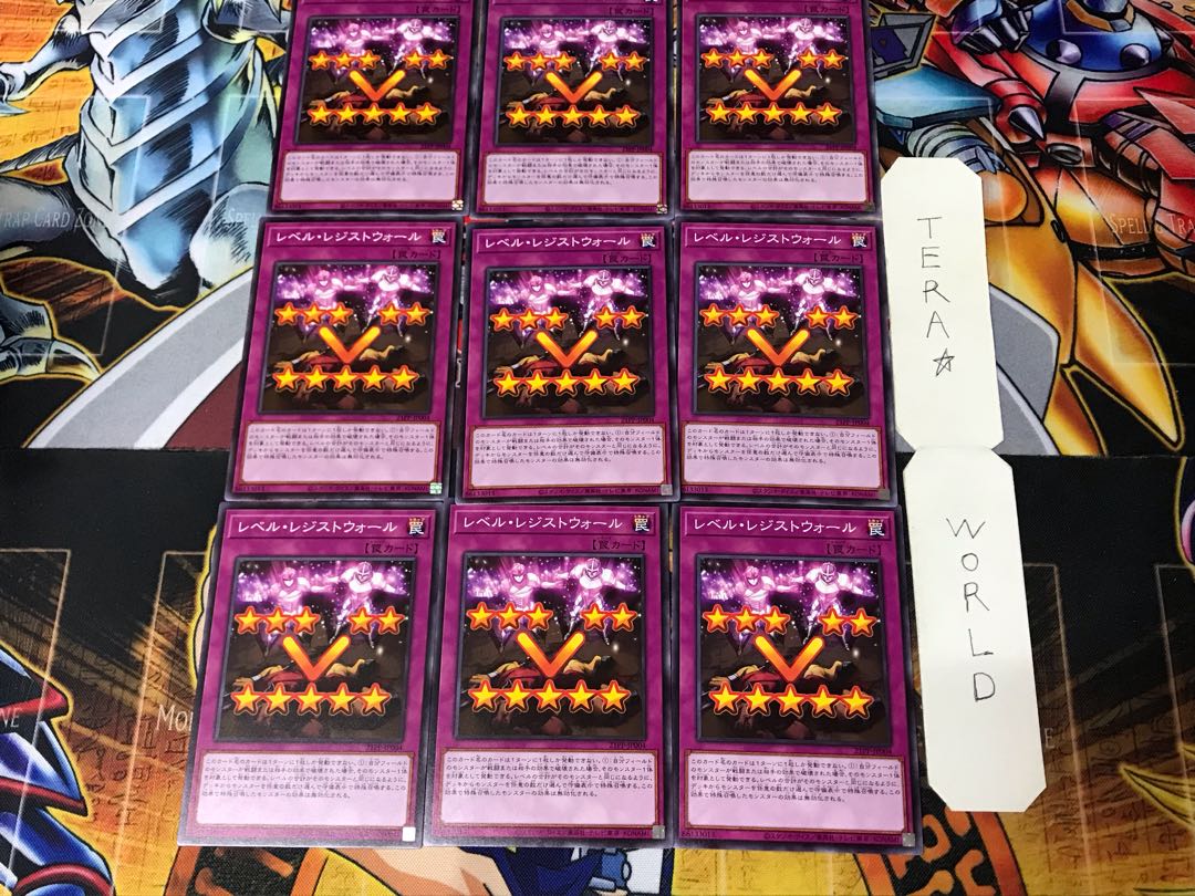 Level Resist Wall 21PP 3 Normal, set of 9 Tera.