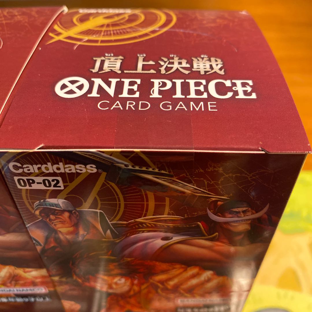 One Piece Card Game Summit Battle 2 boxes and 4 sleeves