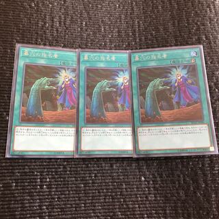 墓穴の指名者(シク)×3枚