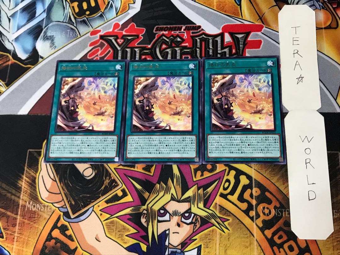 Branded in High Spirits BODE 1 Rare Set of 3 Tera