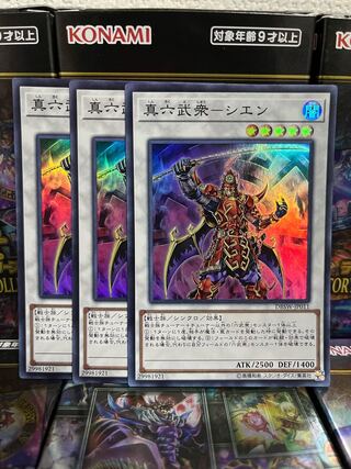 Yu-Gi-Oh Studio 2132 True Sixth Warrior - Cien 3 Super Rare