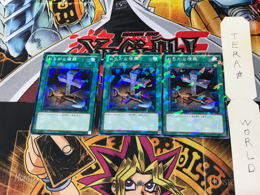 Foolish Burial DT09 2 Dueling Terminals, set of 3, Tera.