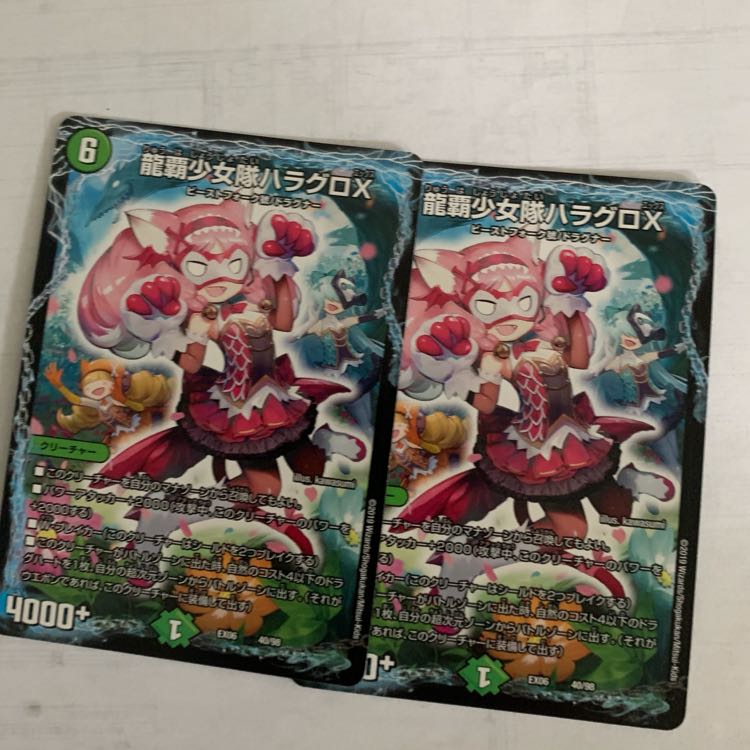 龍覇少女隊ハラグロX2枚セット