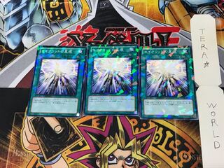 セイクリッドの星痕 DT13 3 デュエルターミナル 3枚セット てら