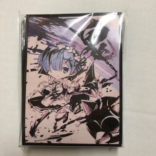 スリーブ  リゼロ レム 鬼 墨絵