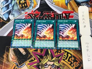 炎熱伝導場 DTC2 1 デュエルターミナル 3枚セット てら