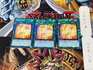 真炎の爆発 DT14 1 デュエルターミナル 3枚セット てら