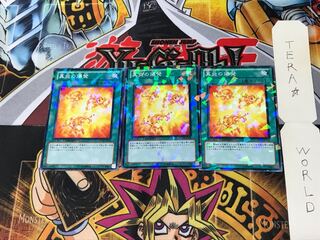 真炎の爆発 DT14 4 デュエルターミナル 3枚セット てら