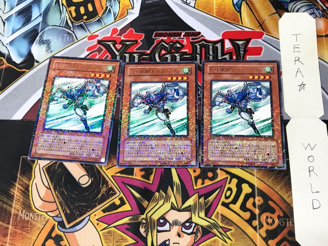 Elemental HERO Stratos DT06 5 Duel Terminal, set of 3 Tera.