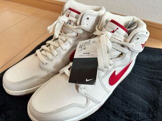 Nike Air Jordan 1 Retro KO High "White/Varsity Red" 27.5cm