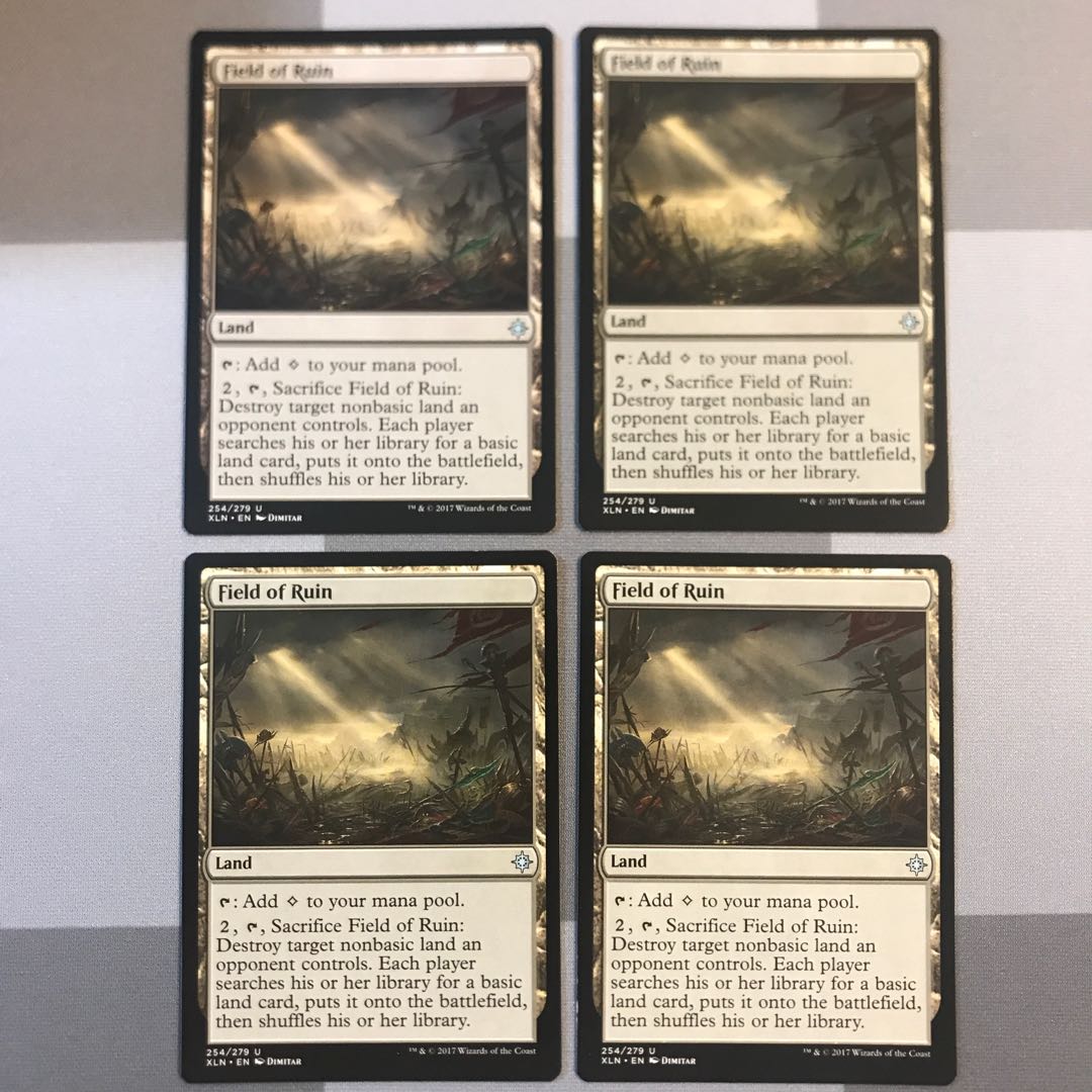 廃墟の地 XLN 4枚セット