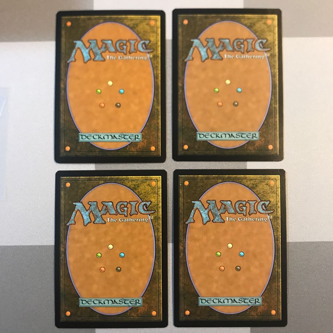 呪文捕らえ 4枚セット