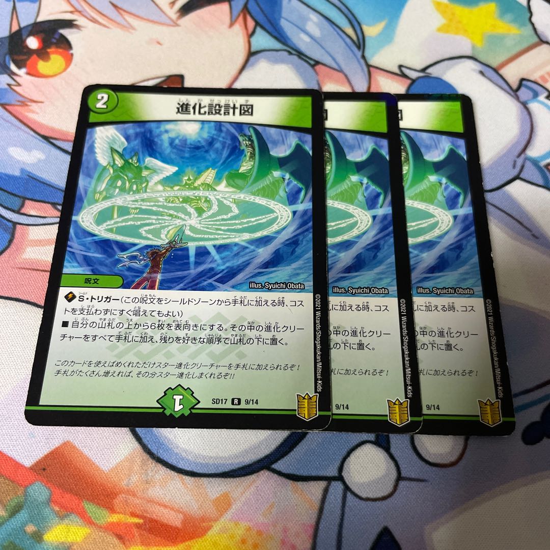 Evolutionary blueprint R-foil 9/14