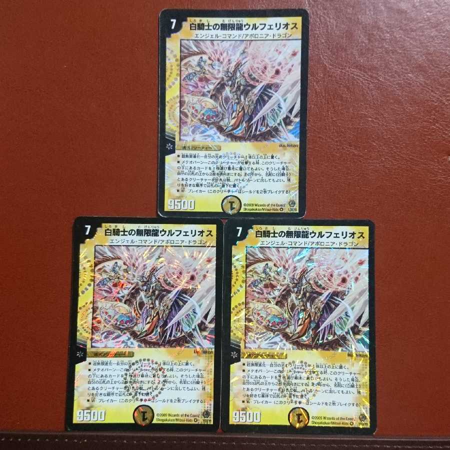 汚れ　セット割引 白騎士の無限龍ウルフェリオス