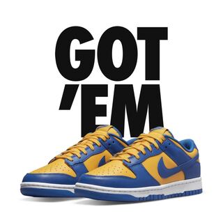 Nike Dunk Low "Ucla" University Gold/Snubbull DD1391-402 28.5cm
