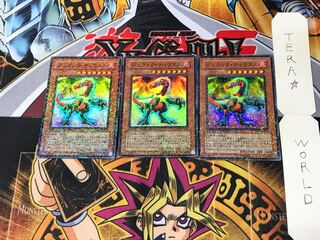 ジュラック・ティラヌス DT04 1 デュエルターミナル 3枚セット てら