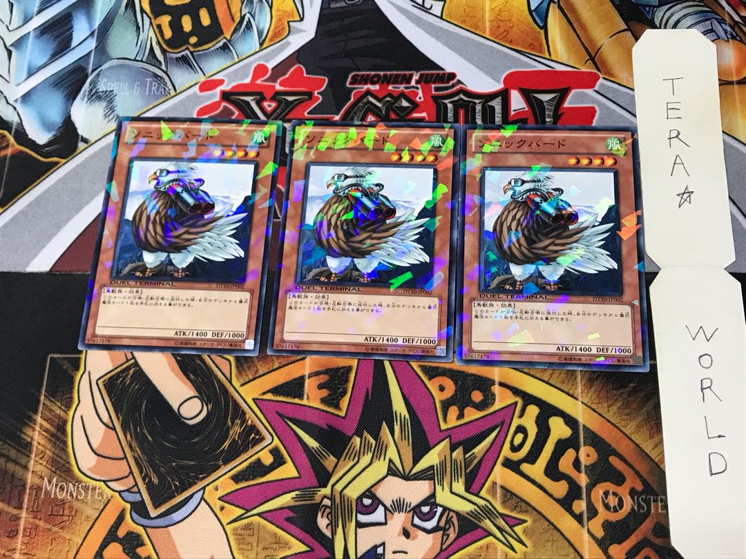 Sonic Bird DT10 4 Duel Terminals, set of 3, Tera.