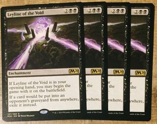leyline of void  M20 英4枚セット 虚空の力線