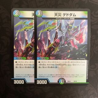 天災デドダム 2枚セット