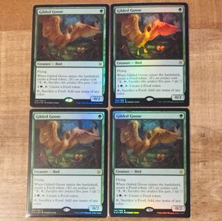 FOIL gilded goose ELD English 4 piece set Gilded Goose