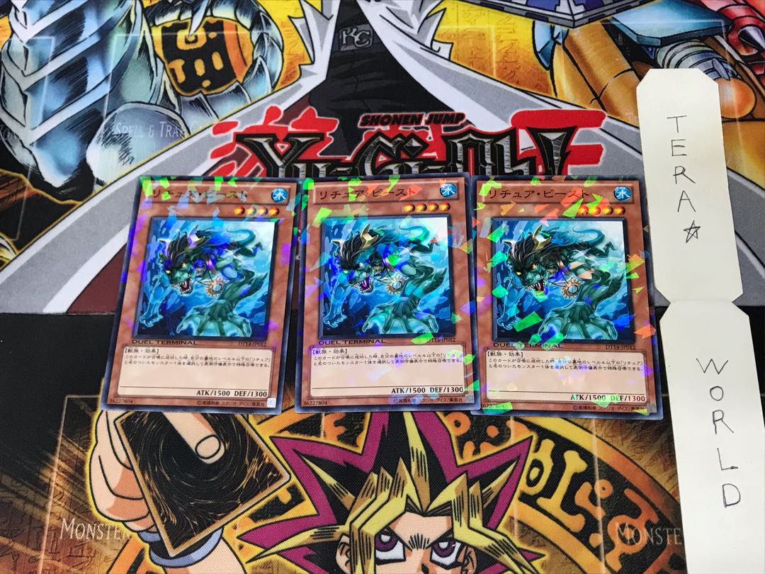 Gishki Beast DT14 5 Duel Terminal, set of 3, Tera.