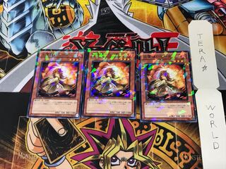 火霊使いヒータ DT12 5 デュエルターミナル 3枚セット てら