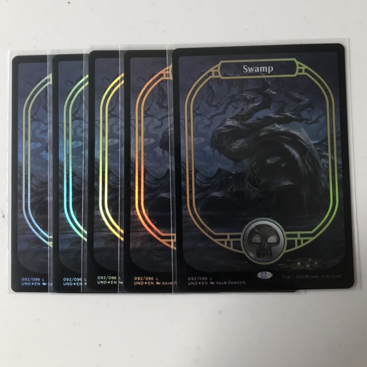 MTG 沼 拡張foil UNSANCTIONED 10枚セット