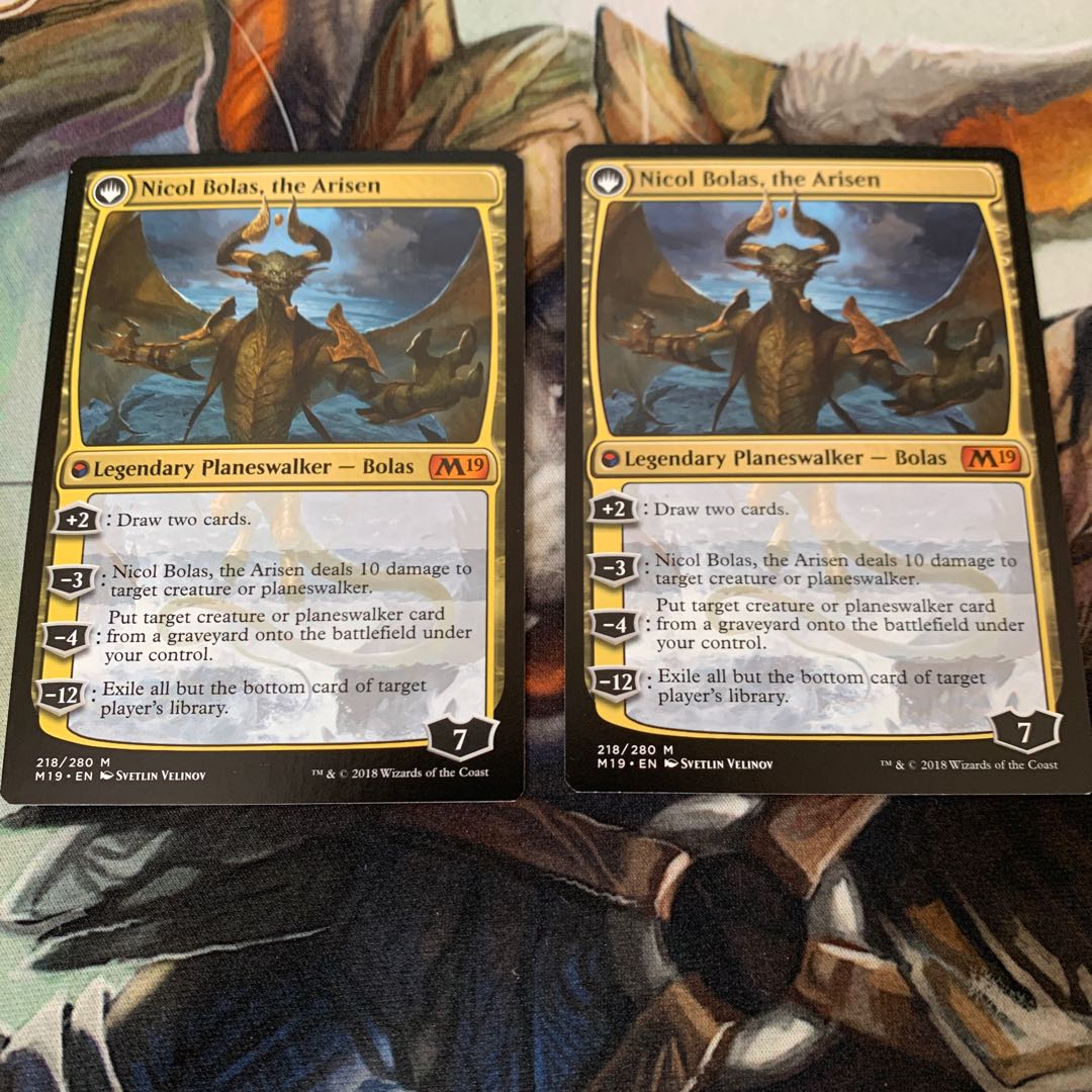 【M19】破滅の龍、ニコル・ボーラス（英）2枚