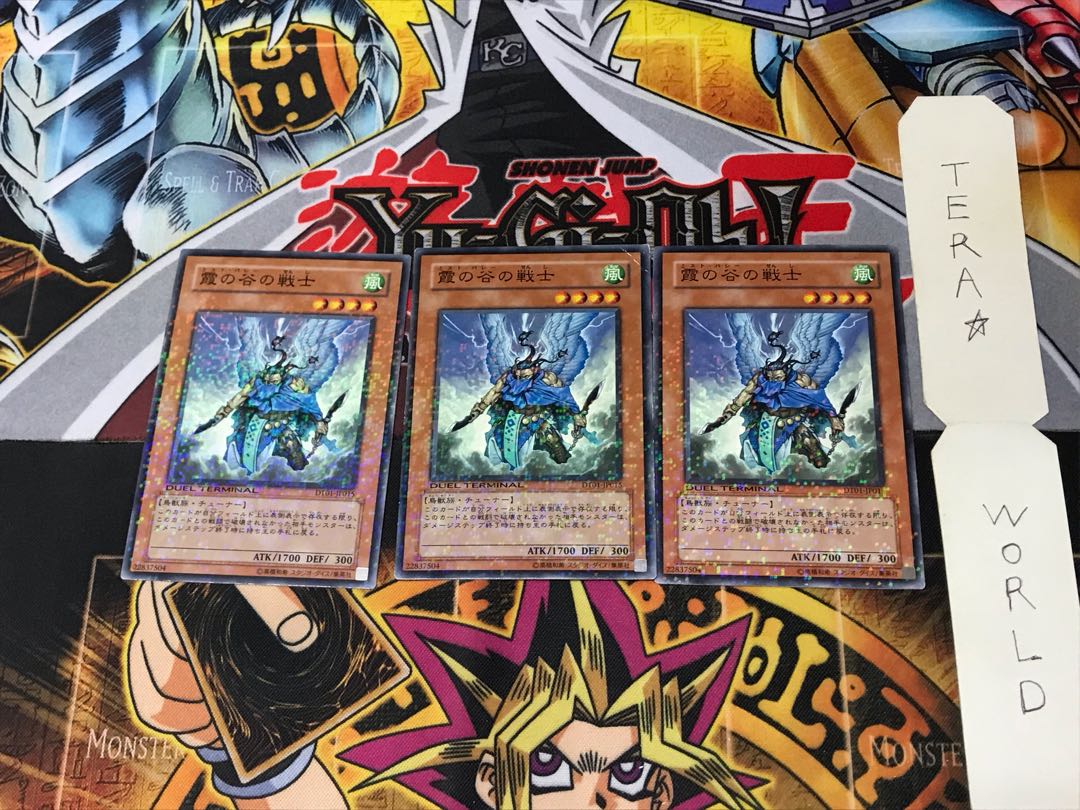 霞の谷の戦士 DT01 5 デュエルターミナル 3枚セット てら