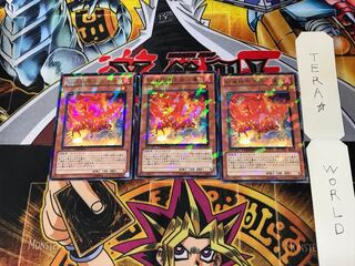 紅蓮地帯を飛ぶ鷹 DT09 5 デュエルターミナル 3枚セット てら