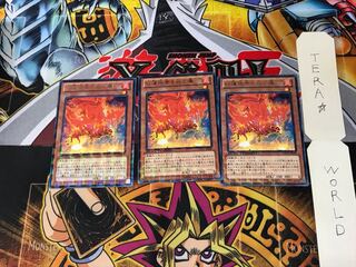 紅蓮地帯を飛ぶ鷹 DTC3 1 デュエルターミナル 3枚セット てら