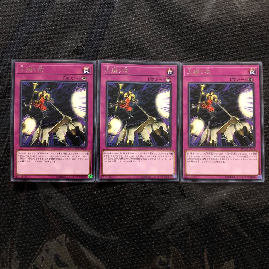 大捕り物3枚セット