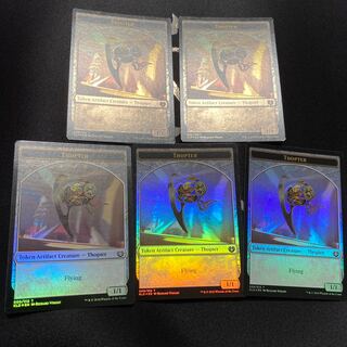 飛行機械・霊気装置foilトークン5枚セット